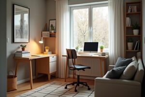 Home Office: Kleines Büro einrichten